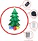 10Feet Inflatable Christmas Tree Decoration Outdoor Indoor Christmas Tree Blow up Decoration Christmas Party Gifts for Children Yard Outdoor Inflatable Tree Cute Display with LED Lights